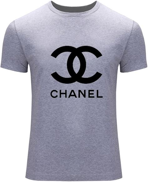 t shirt chanel uomo scritta|Chanel T Shirt .